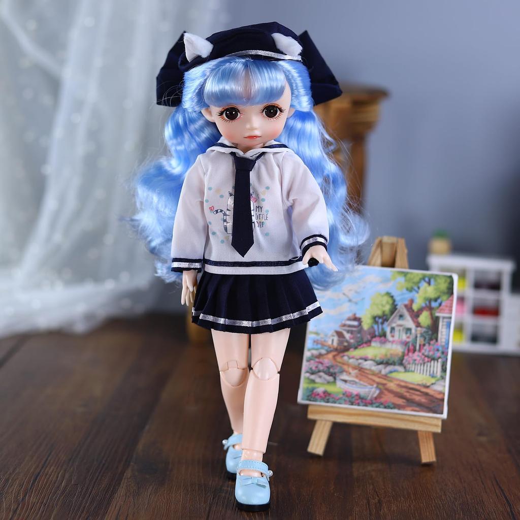 ICY Fortune Days Bjd Doll Snow and Ice Series Kids Great for DIY Girl Doll 1/6 - Doll, Gifts, Decoration, Exercise, Collection, (aimi)