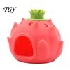 Betta Fish Tank Decor Accessories Fruit Aquarium Hide Cave, Apple Pitaya Hideout, 3D Safe Cave for Small Printed Decorative And Shrimp Stress