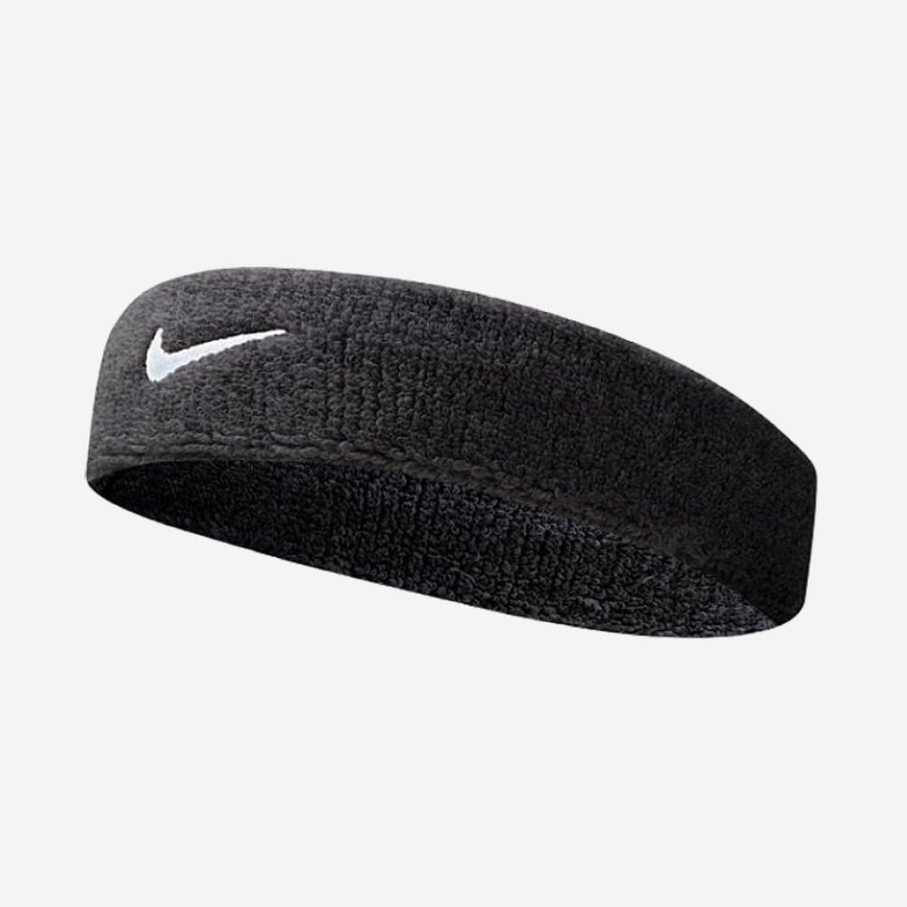 Ac2285-010 Nike Swoosh Headband (Black) Hairband