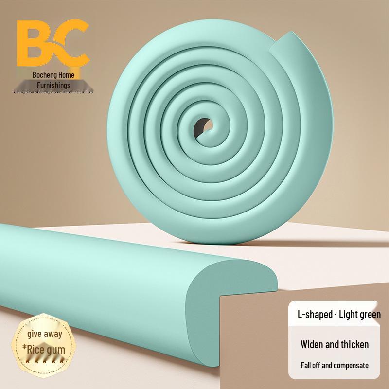 Çevre Dostu Bebek Güvenliği Köşe Koruyucuları - Toksik Olmayan Yumuşak Kenar Koruyucuları