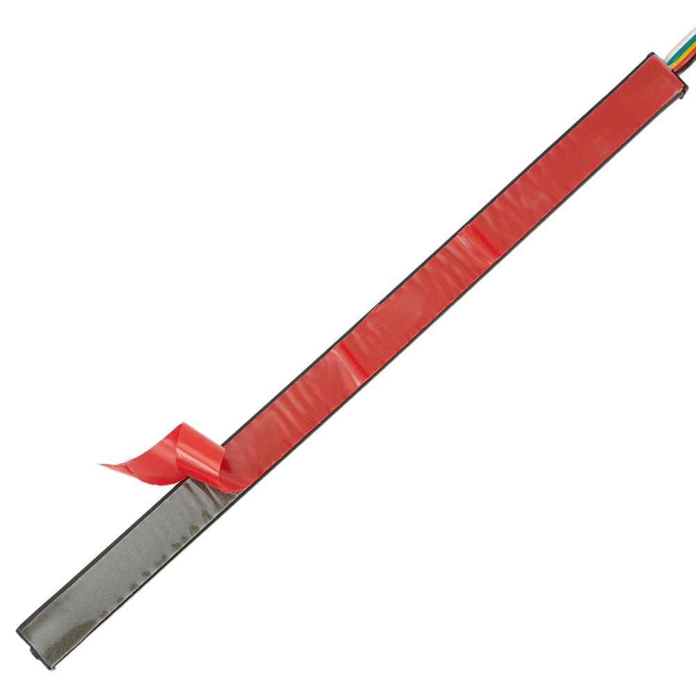 20cm LED pásek zadního světla motocyklu, DRL s tekoucím směrovým světlem a brzdovým světlem, měkká guma, snadná instalace, červená a žlutá světla