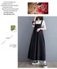 Korean Style Plus Size Overalls Dress Sleek Summer Spaghetti Strap