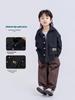 Boys' Stylish Long-Sleeve Turn-Down Collar Shirt - 2025 Spring/Autumn Collection