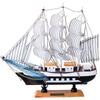 Sailboat Ornament: Creative Home Décor for Living Room, Wine Cabinet, Graduation Gift, or Office Desktop