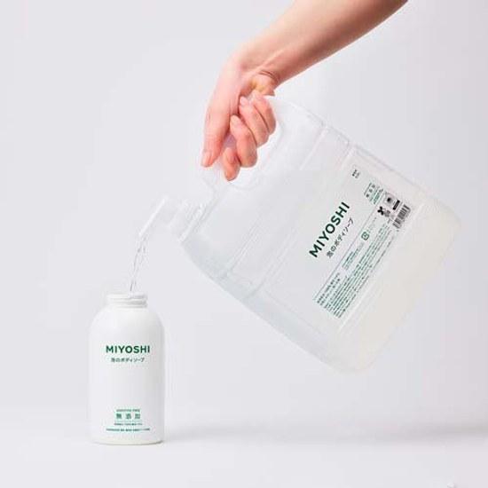 Miyoshi Professional Use Additive-Free Soap Foam Body (4L)Miyoshi Series