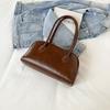 Retro Shoulder-strap Underarm Bag for Ladies, Hand-held Boston Bag