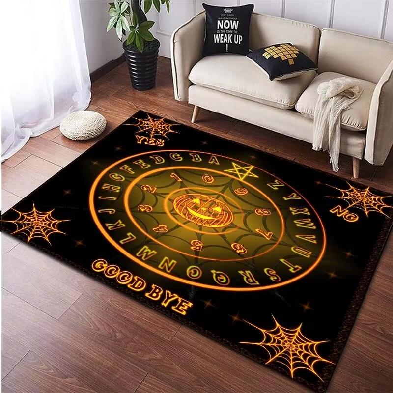 Ouija Board Carpet for Living Room Home Decor Sofa Table Large Area Rugs Bedroom Bedside Foot Pad Floor Mat Witchcraft Supplie