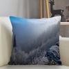 Snow Pillowcase Square  Zipper