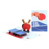 Unique Table Tennis Themed 3D Greeting Card Perfect For Dad Birthday Or Holiday Handmade Fathers Day Gift