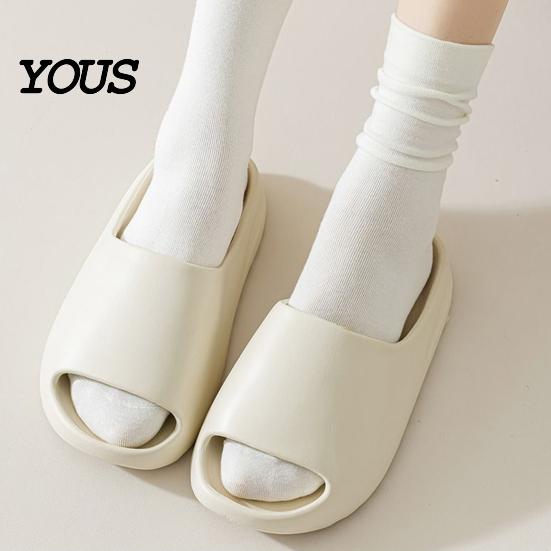 Soft Cotton Blend Socks Crew for Women, Solid Color Mid-calf Socks, Non-binding Lightweight Breathable Hosiery Daily Yoga And Sports, Comfortable