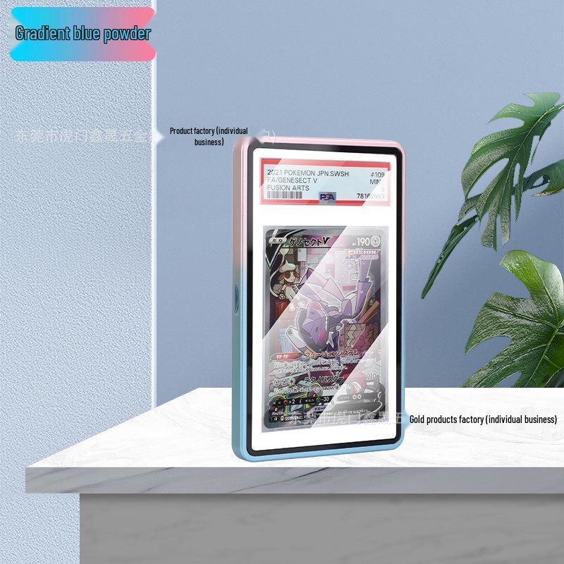 Gradient Metal Shell for PSA/BGS Graded Card Protection - Pokemon & Star Player Card Compatible