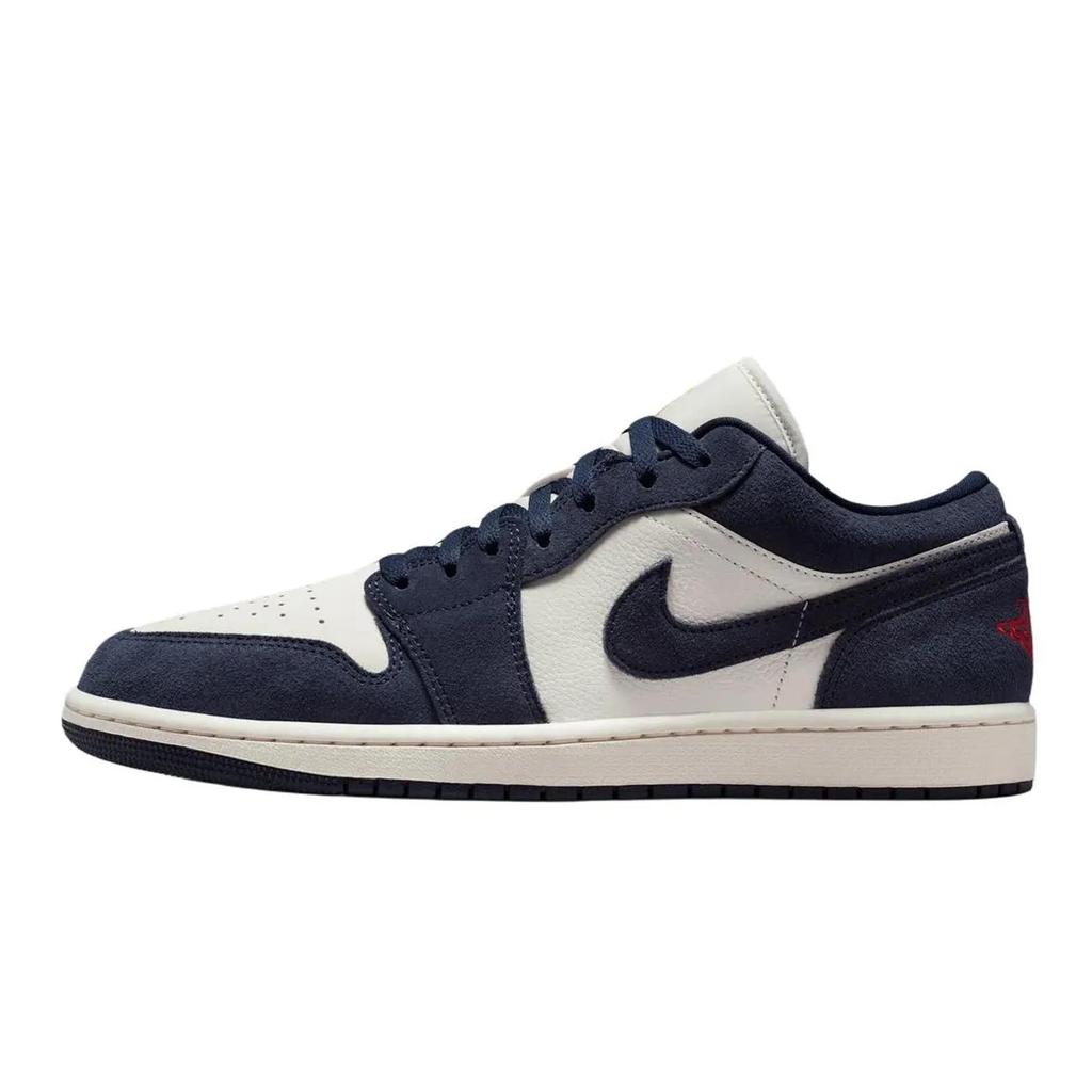 Jordan Air Jordan 1 811 Manufacturing, Bamboo, Special Shoe Box Low Top Vintage Basketball Shoes Unisex IO7448-400(Team80-SBOX)
