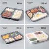 Disposable Square Multi-Compartment Meal Boxes