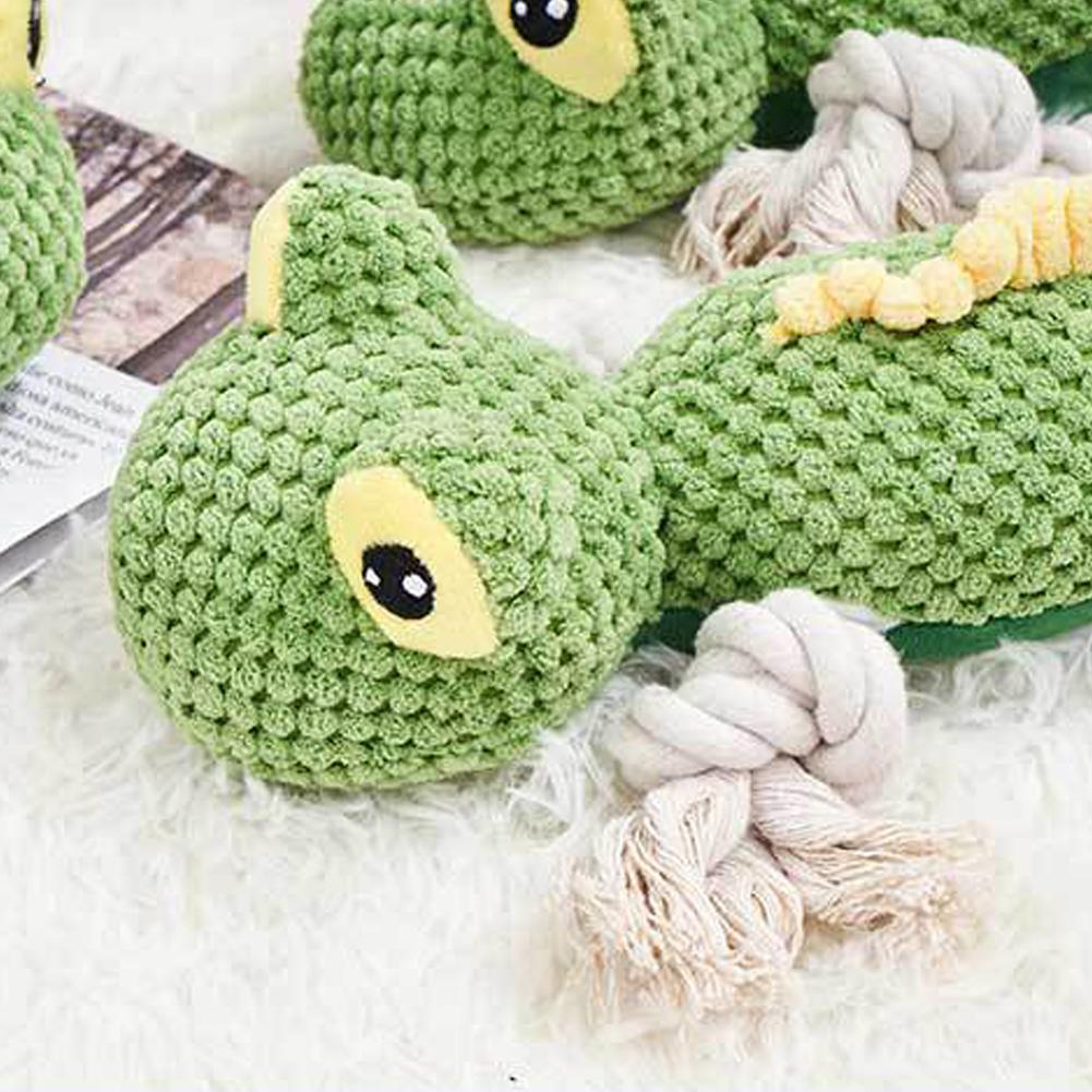 Dog Toy Bite-resistant Plush Sound Toy Funny Squeaking Stuffed Toy for Pet Training Accessories