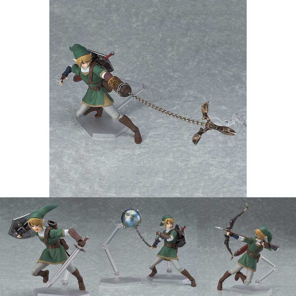 The 320 Figma Legend Of Zelda Twilight Princess Link Dx Ver Figure Toys Gift