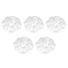 5Pcs Large Intestine Hair Ring LED Luminous Band Headdress Headwear Rope Light Emitting Halloween Decor