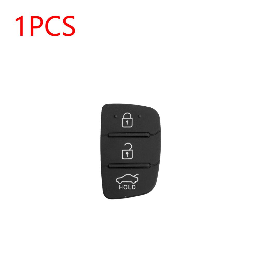 1/5/10PCS Replacement 3 Button Rubber Pad for i30/i35/iX20 Solaris Verna Flip Remote Car Key Shell Case Cover