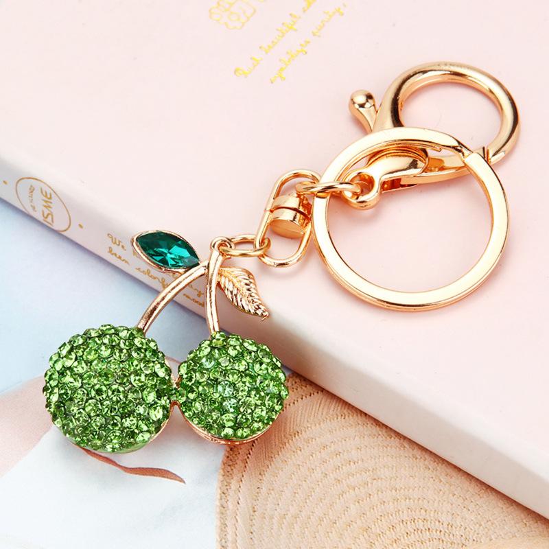 Creative Bling Rhinestone Watermelon Fine Workmanship Portable Bag Pendant Fashion Jewelry Decor Gift For Friends Bag Charm