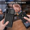 Card slot Camera protect case for Moto G35 G15 G73 E13 G72 G53 G23 G13 G32 G22 G60 G30 G10 Armor Hybrid Ring Cover
