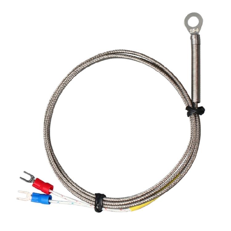 

1/2/3/4/5M Wire Thermocouple Temperature Sensors High Temperature Probe 4mm Hole 0 to 600°C Sensors Probe Fast Response 1 meter