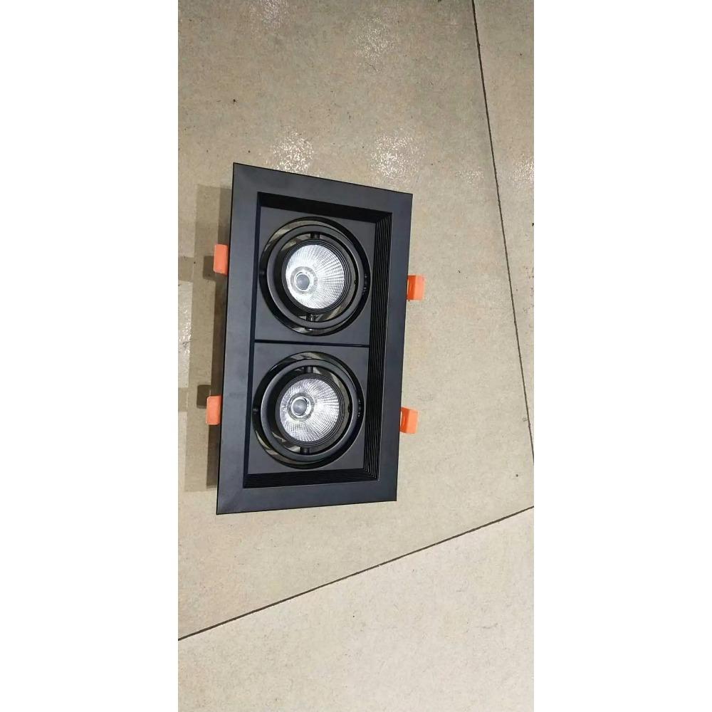 

Светодиодный потолочный светильник с регулируемой яркостью 10 Вт 20 Вт 30 Вт AC85V-265V, встраиваемый светодиодный светильник, точечный светильник для домашнего освещения 110 В 220 В 10W 1 head&6000K