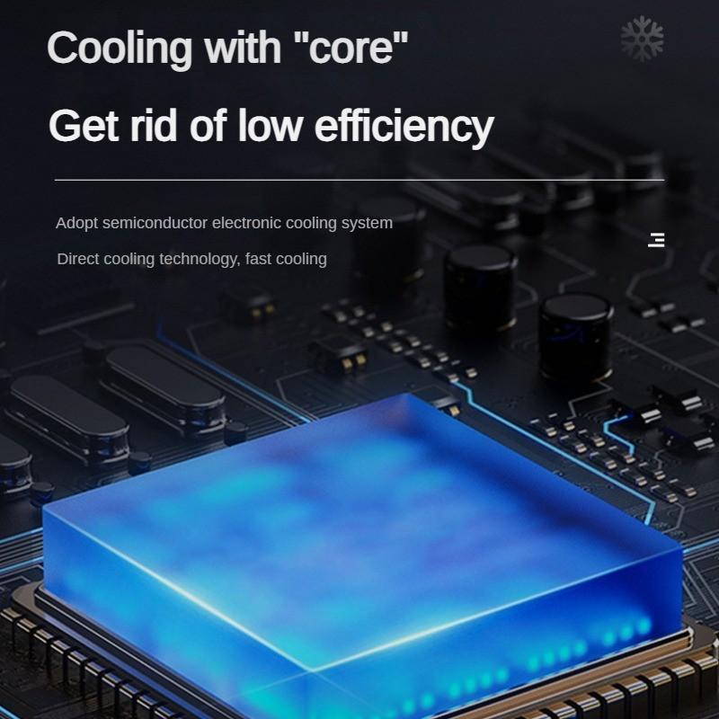 4L 242 * 174 * 247mm Outdoor Freezer Portable Car Mounted Cosmetic Storage Refrigerator Low Noise Fridge Electric Mini Refrigerator