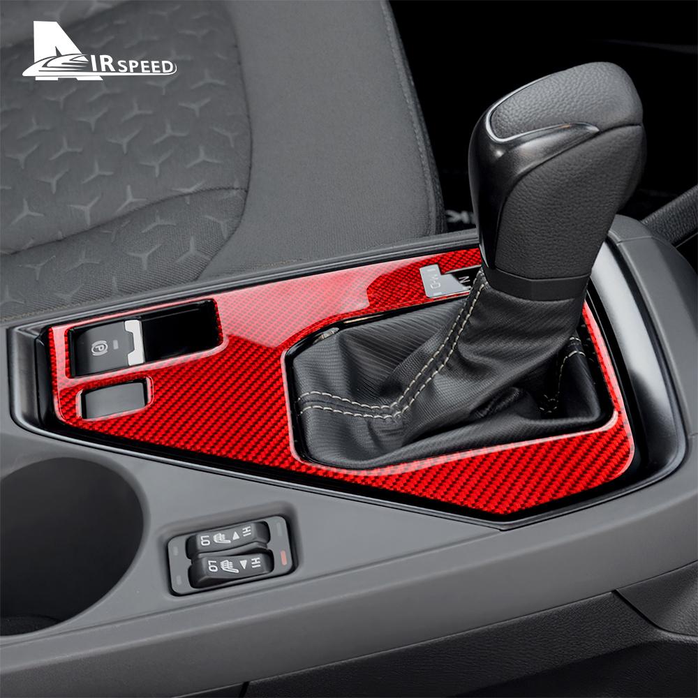 For USDM For Subaru Crosstrek Impreza 2025 Real Soft Carbon Fiber LHD Sticker Car Gear Shift Panel Interior Trim Accessories