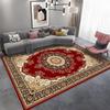 Red Gold High-end Luxury Carpets Living Room Large Area Rug Europe and America Home Decoration Bedroom Rugs Washable Floor Mats
