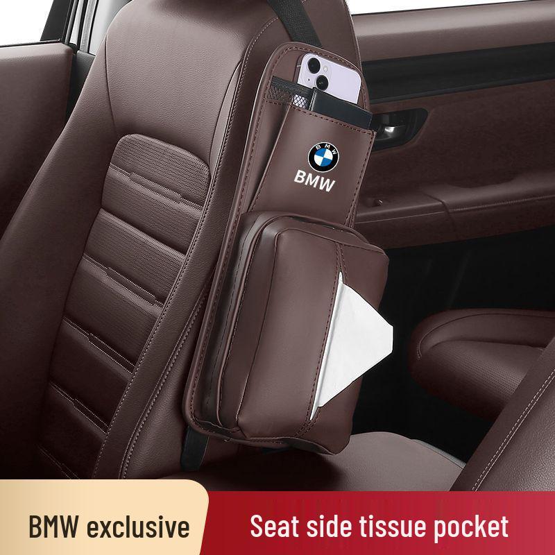 Sitzseiten-Aufbewahrung & Taschentuchbox für BMW X3/X4/X5/X6/X7/3er/5er Serie