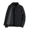 Men's Suede Plush Jacket: Warm, Thickened, Casual Wear for Spring, Autumn, and Winter