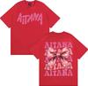 Sängerin Aitana Cuarto Azul Schmetterling Grafik T-Shirt Herren Damen Harajuku Ästhetik Streetwear T-Shirts Baumwolle Lässig Locker T-Shirt