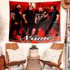 Personalized Slayer band Background Tapestry,Custom Name Birthday Party,Multifunctional Wall Decoration for Home Decor,Various Occasions