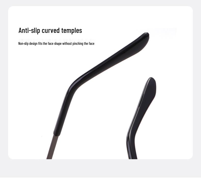 Men's Progressive Multifocal Reading Glasses: Dual-Use for Distance & Near, Anti-UV & Blue Light Protection