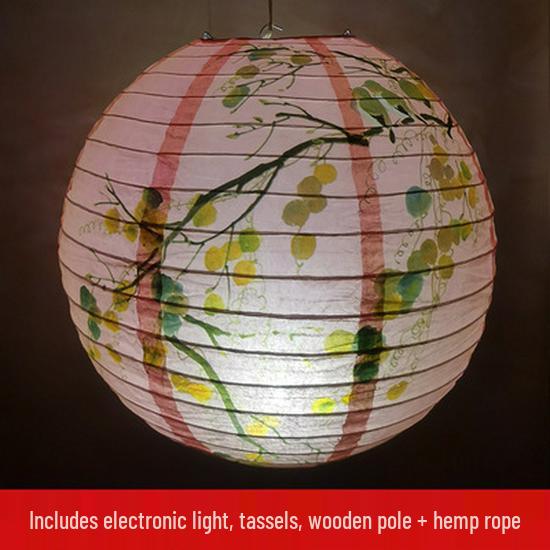 Traditional Festival Paper Lanterns: New Year, Mid-Autumn, Spring Celebrations - DIY Hanging Ornaments in Japanese & Chinese Styles