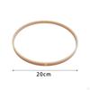 5 Pieces DIY Hand Fan Frame Craft Hoop Vintage Elegant Making Supplies Floral Wreath