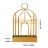 Elegant Metal Birdcage Incenses Coil Stand Forest Camping Incenses Coil Holder for Outdoor Gatherings
