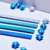 Glass Bottle Glitter Origami Stars Paper Strips Paper Star String Lights Lucky Star Paper Folding Strips Hand Arts