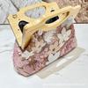 Spring and summer high-end large-capacity armpit bag hand-embroidered sequins hand-held straw bag