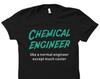 Chemical Engineering Gift. Chemical Engineering Shirt. Chemical Engineer Gift. Chemical Engineer Shirt. Like A Normal Engineer #OS4211
