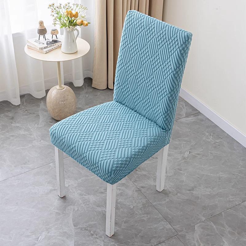 Chair Cover Universal Dining Chair Cover Universal Elastic Seat Cover Thickened Dining Table and Chair Household Stool Cover Backrest