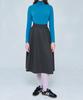 VOYONN Wool Rayon Turtleneck Tee Blue 913-2