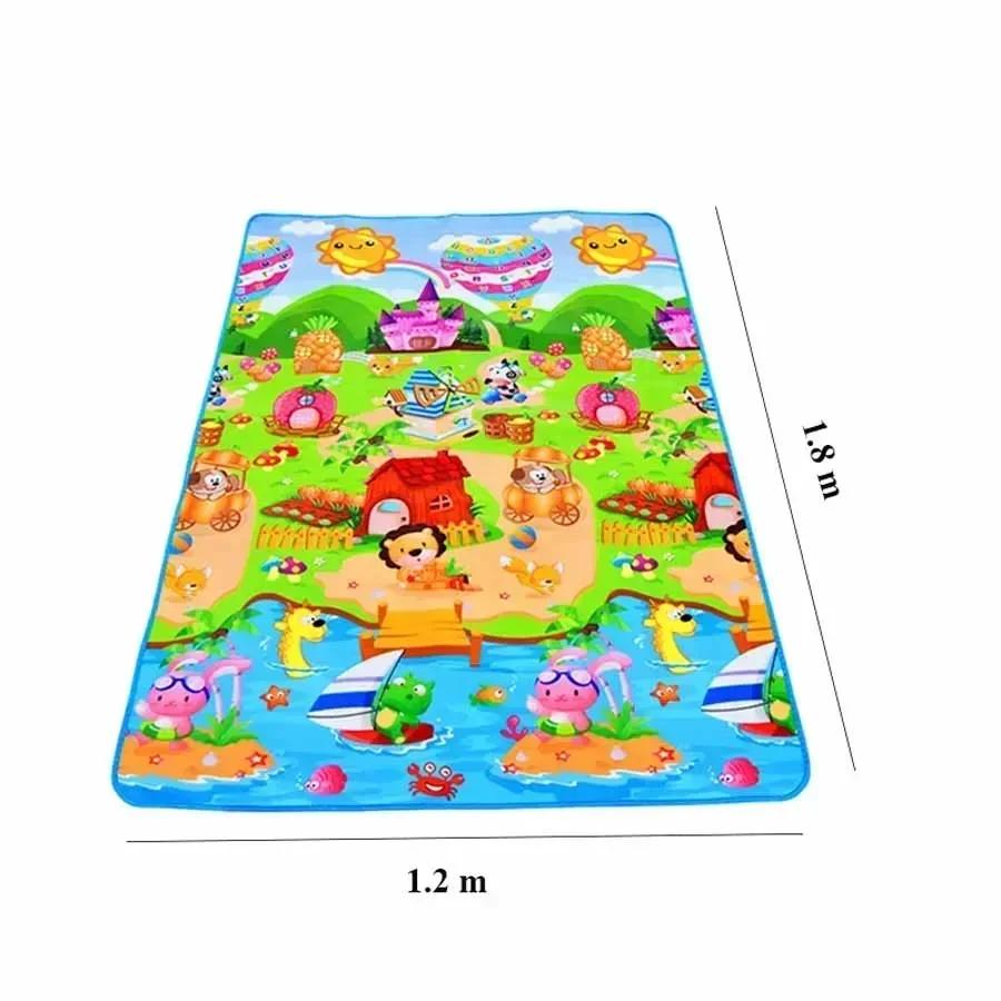 Xiaomi Baby Crawling Play Mat Cartoon Printed Toddler Crawling Pad Eva Foam Soft Floor Newborn Photography Accessories 180*120*0.3cm
