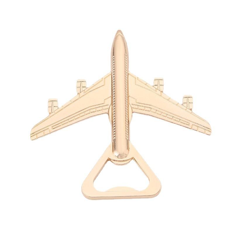 Otvírák na láhve letadlo, Malý dárek na svatbu a narozeninovou oslavu, Otvírák na pivo ze slitiny zinku