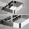 Self-draining Soap Holder Wall Mounted Soap Dish High Quality Bathroom Soap Rack  Home