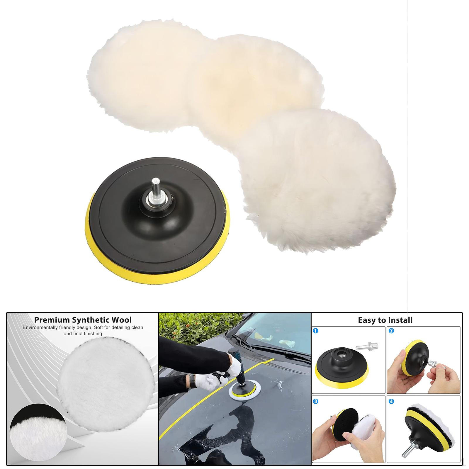 

Buffing Pads Kit for Car Care And Detailing 3 inches