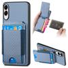 For Samsung Galaxy S25 Edge Case with Card Holder Kickstand Leather Back Cover