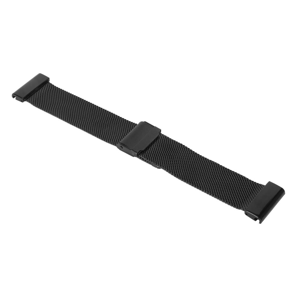 Stainless Steel Mesh Watch Strap Adjustable Quick Release Watch Band 26mm Fit for Garmin Fenix 7X 6X 5X Black