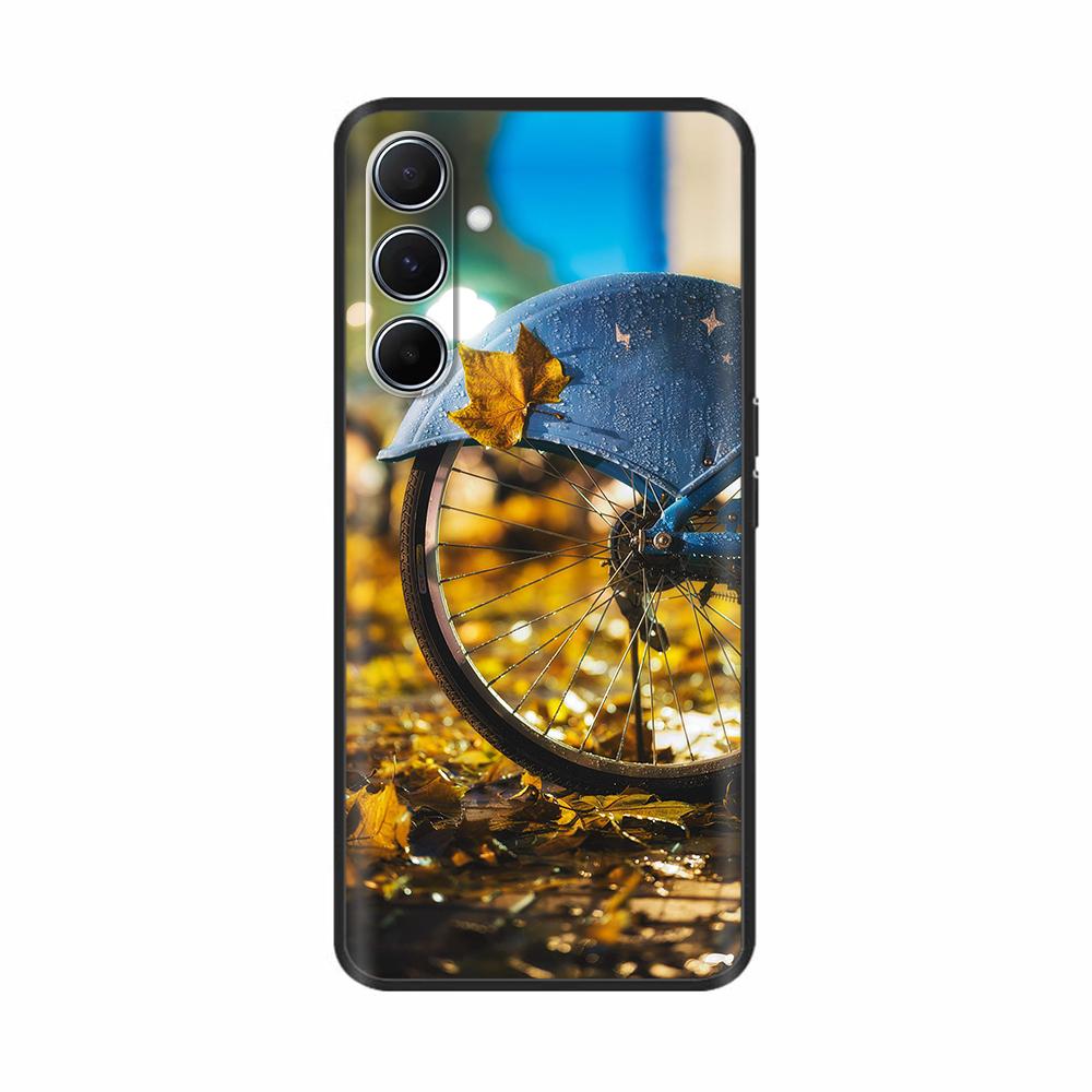 Silicon Phone Case For Samsung Galaxy A26 A36 A56 A16 5G Shockproof Shell Soft Black Painted Back Cover Fundas Cases Coque Para
