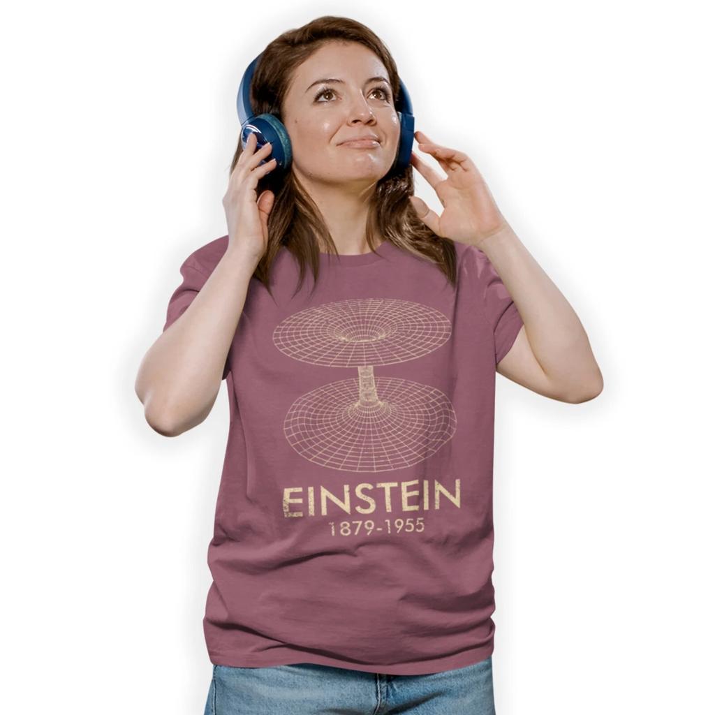 Einstein Rosen Bridge 1879-1955 Wormhole Spacetime T-Shirt