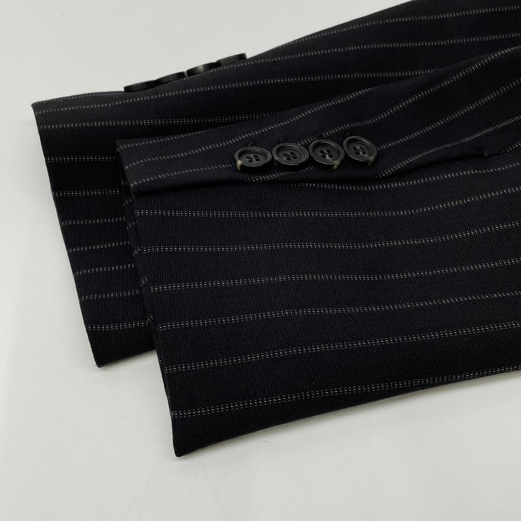 Sportmax 204602296 Black Sailor Collar Tailored Jacket Jacket 42 blackUsed